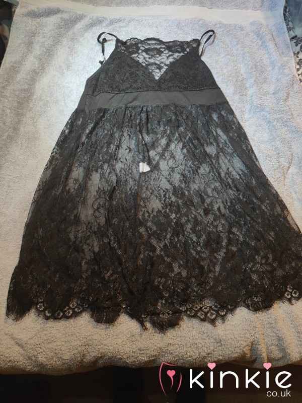Black Lace Chemise