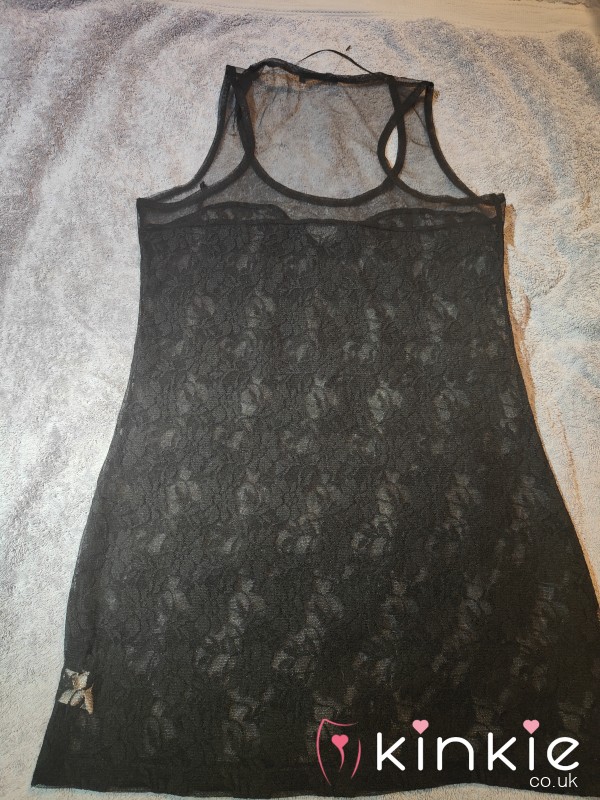 Black Lace Chemise  14