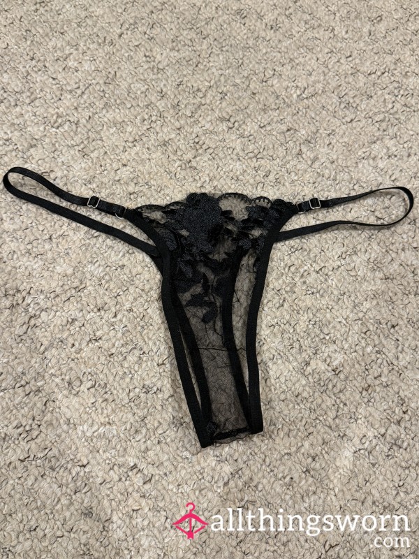 Black Lace G-String 🖤