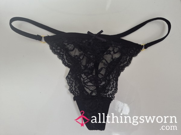 Black Lace G-string