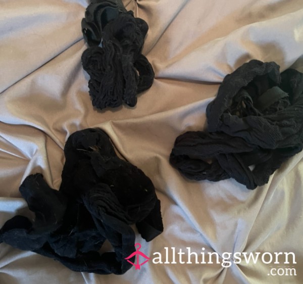 Black Lace Goddess Panties