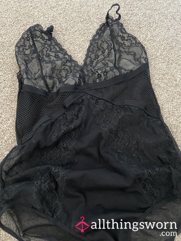 Black Lace Lingerie