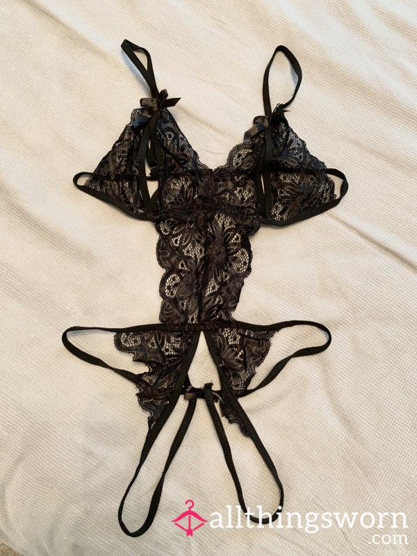Black Lace Lingerie Ready To Wear For You X