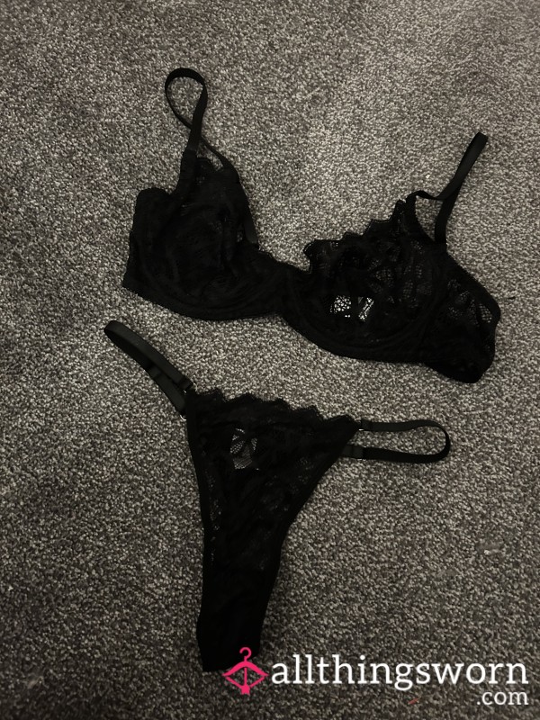 🖤Black Lace Lingerie Set🖤