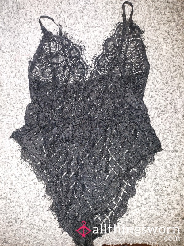Black Lace One Piece