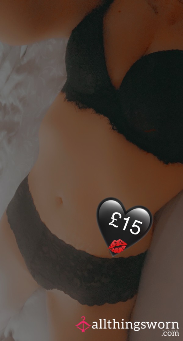 Black Lace Panties