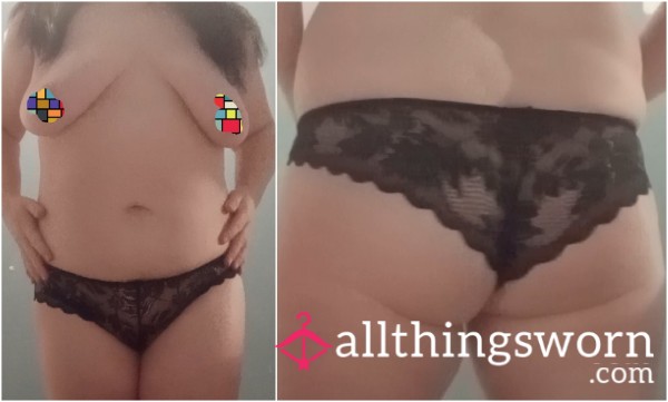 Black Lace Panties 🥵🥵
