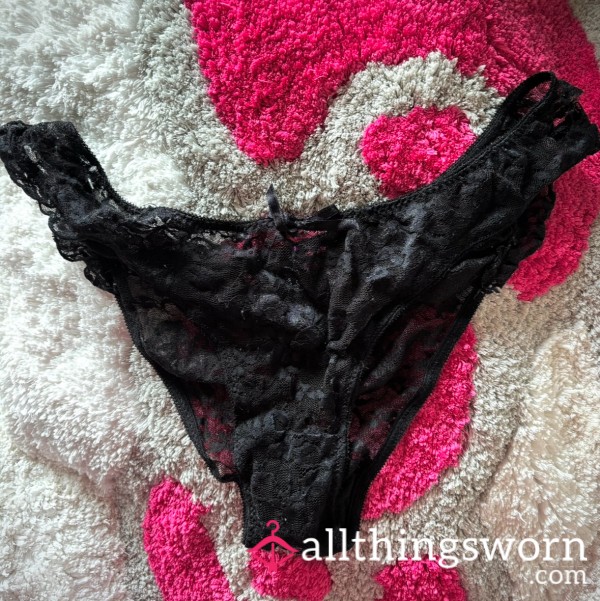 Black Lace Panties