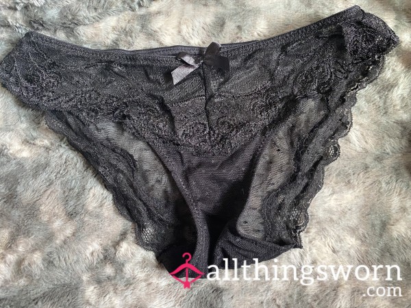 Black Lace Panties