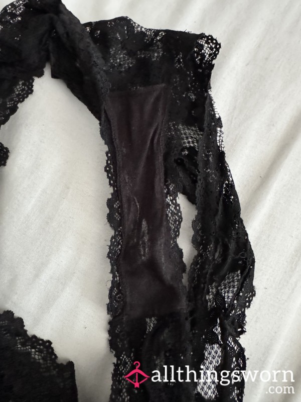Black Lace Panties