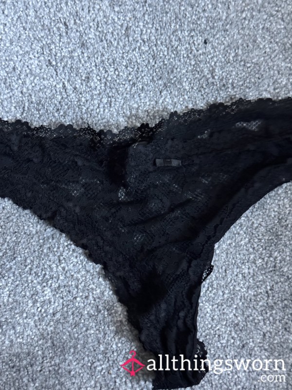 Black Lace Panties