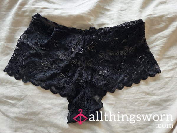 💕 Black Lace Panties