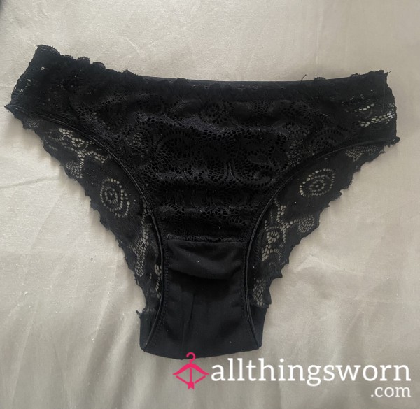 Black Lace Panties