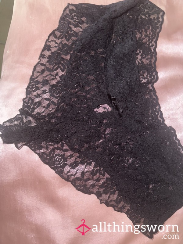Black Lace Panties 🖤