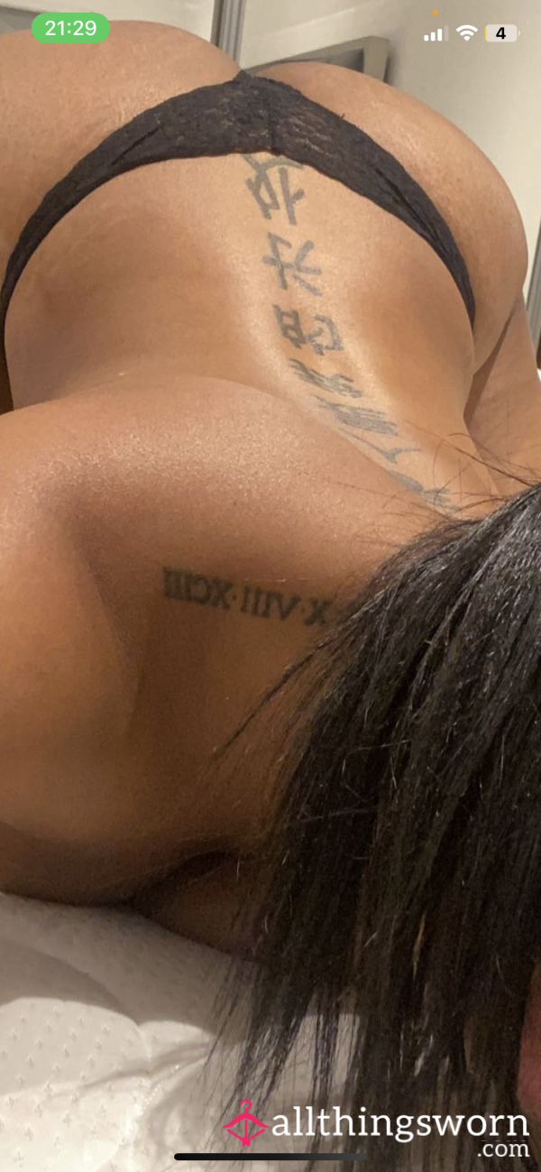 Black Lace Panties 😍