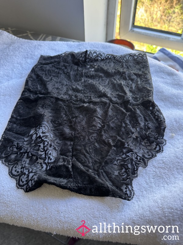 Black Lace Pants
