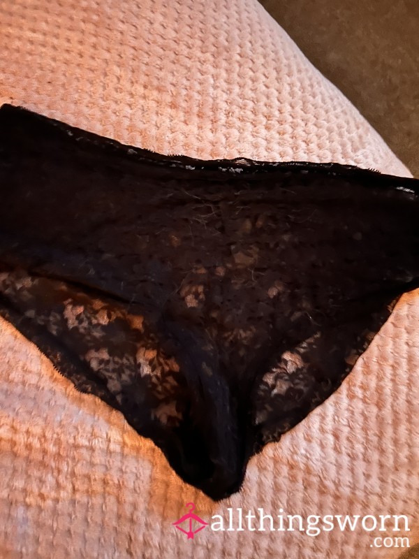 Black Lace Plus Size 1 Day Worn