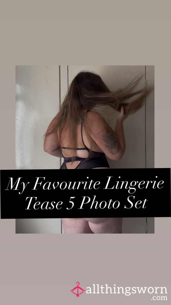 Black Lace Temptation- My Favourite Lingerie 🖤 No Face/Nudity