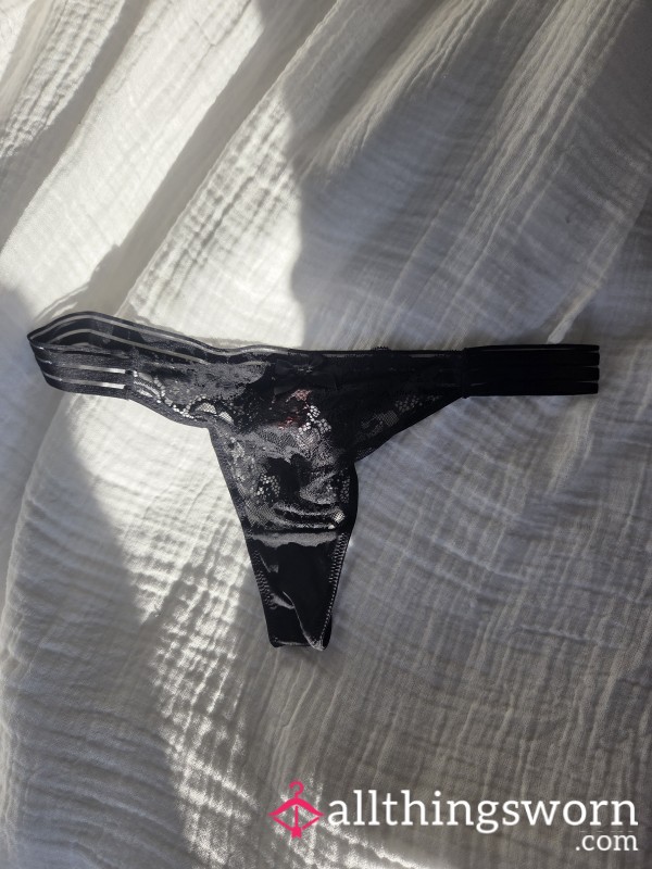 Black Lace Thong😈