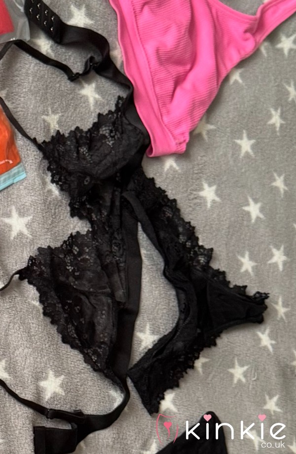 Black Lace Thong - Buy As Part Of A Bundle Or Separately