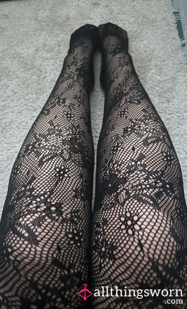 Black Lace Tights