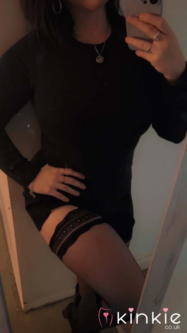 Black Lace Top Stockings