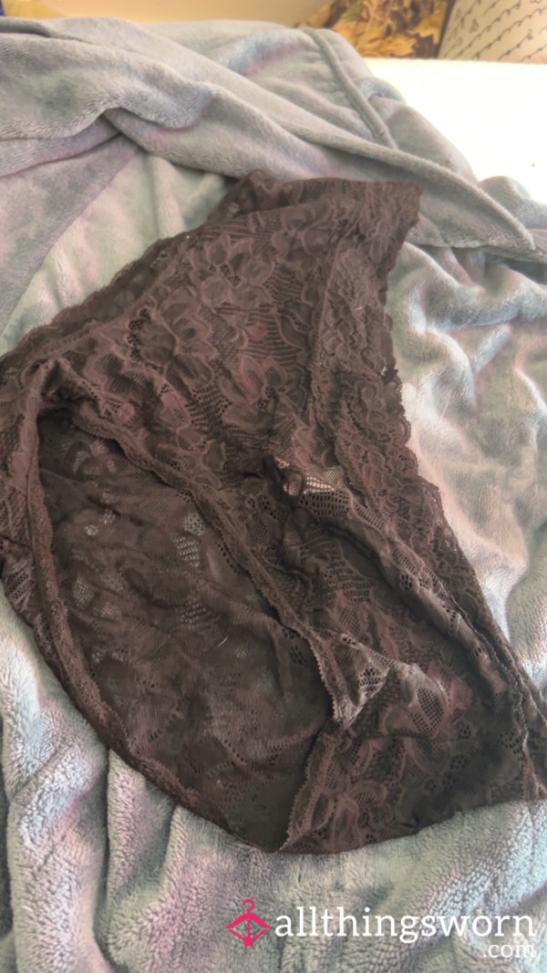 Black Laced Panties
