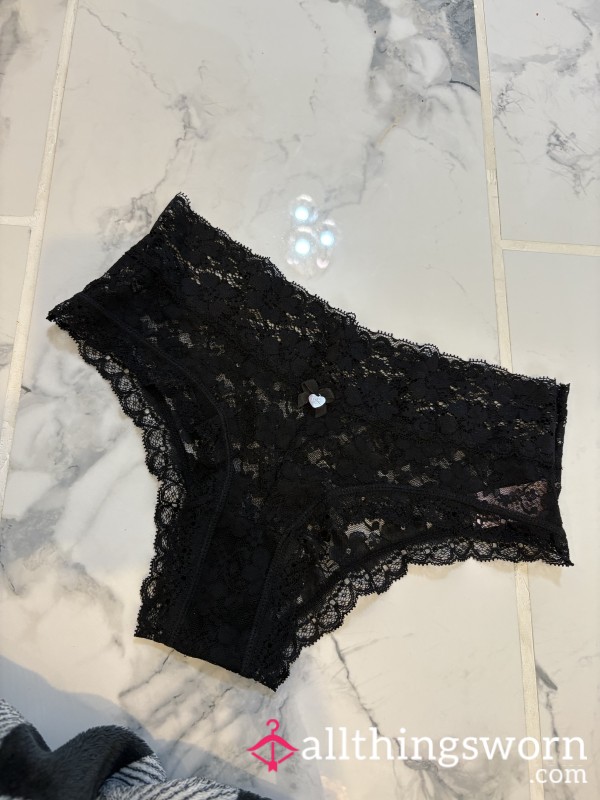 Black Lacey Boux Avenue Panties
