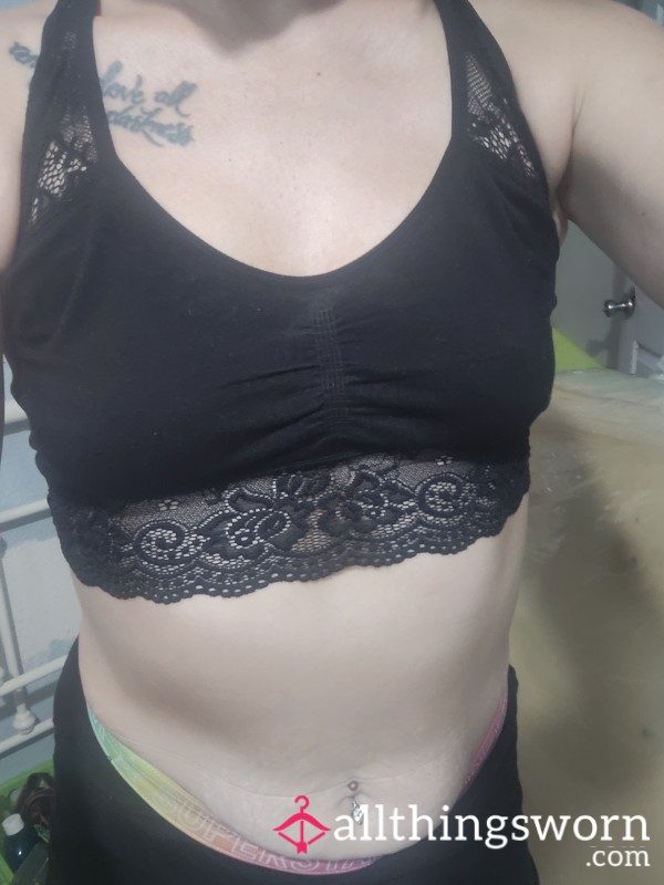 Black Lacey Bra