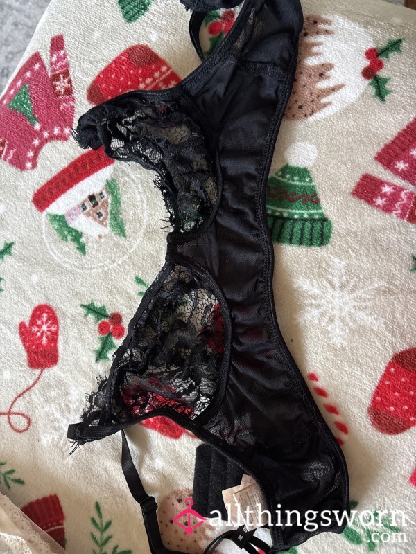 Black Lacey Bra