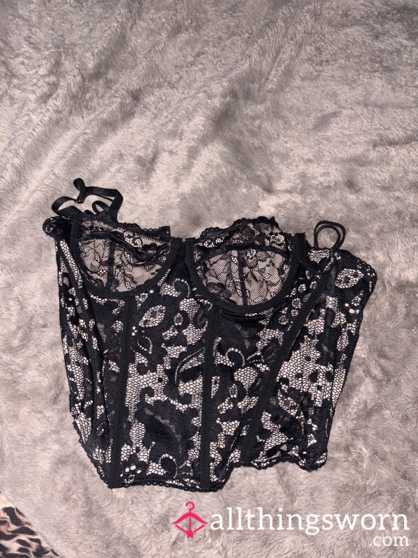 Black Lacey Corset