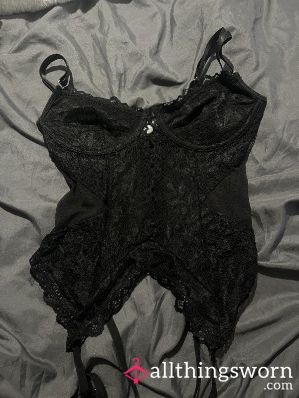 Black Lacey Lingerie Set🖤