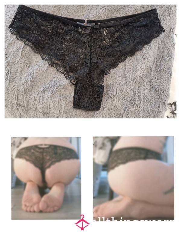 Black Lacey Panties