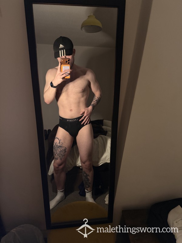 BLACK LACOSTE BRIEFS 🥵