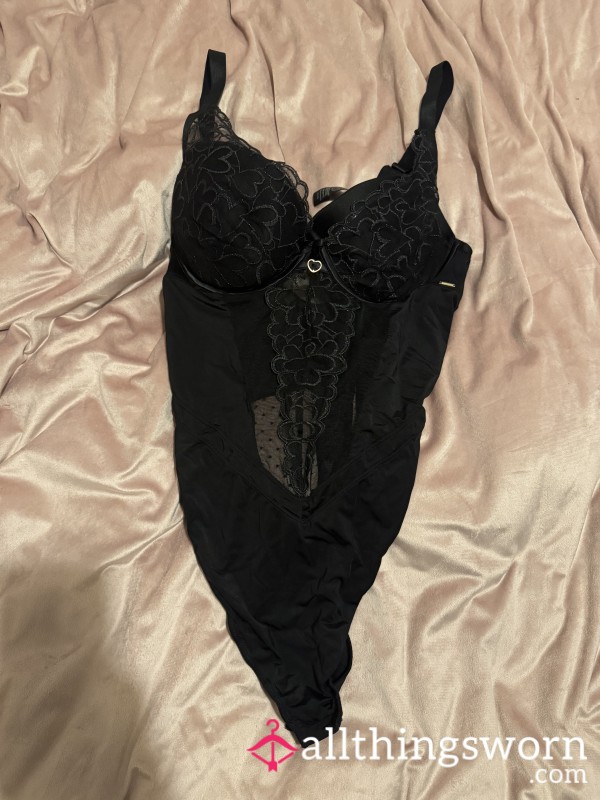 Black Lacy Bodysuit