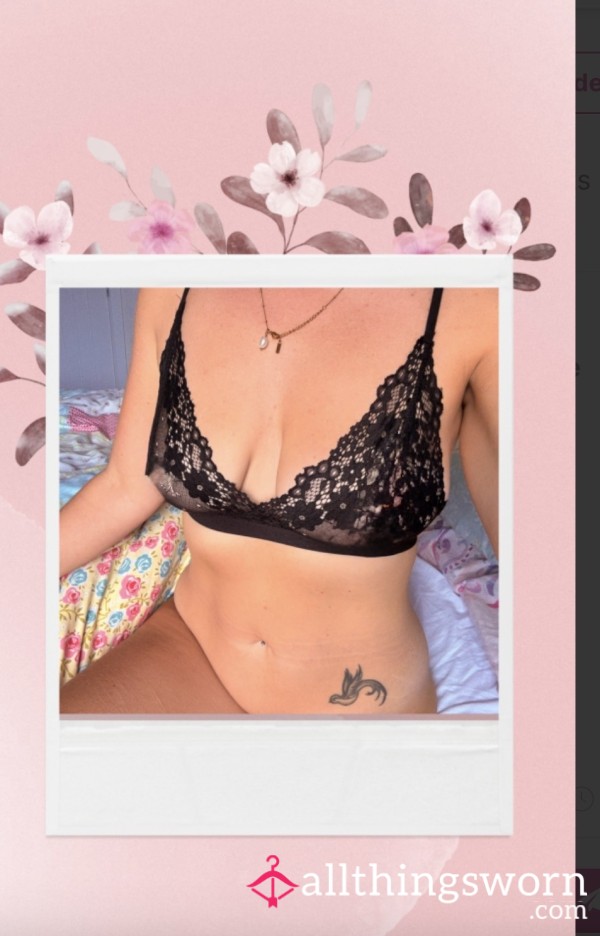 Black Lacy Bralette