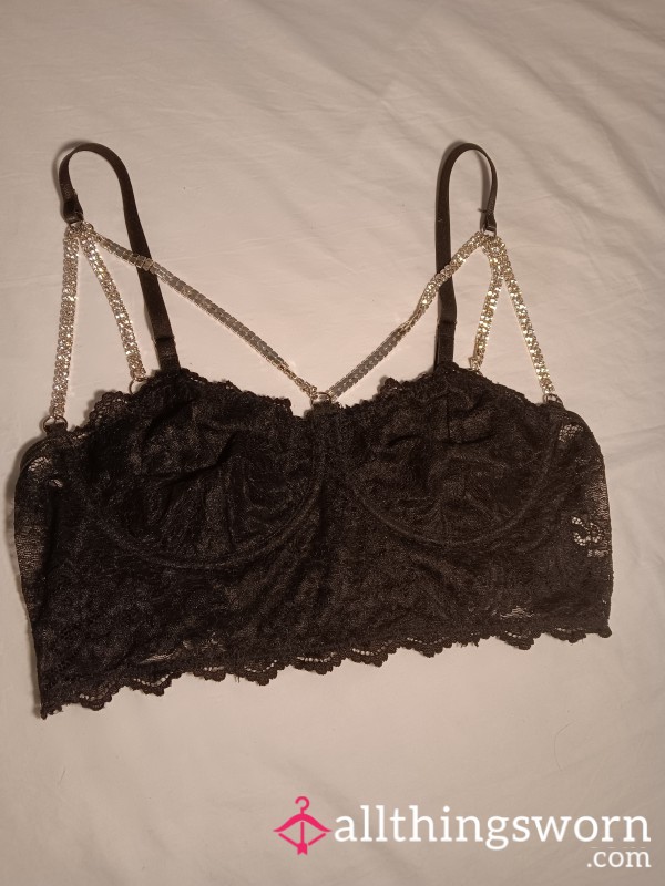 Black Lacy Bralette