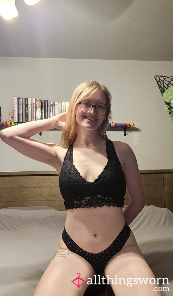Black Lacy Bralette
