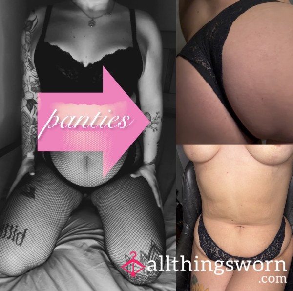 🎀 Black Lacy Panties 🎀