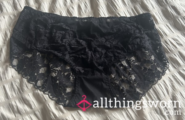 Black Lacy Panties
