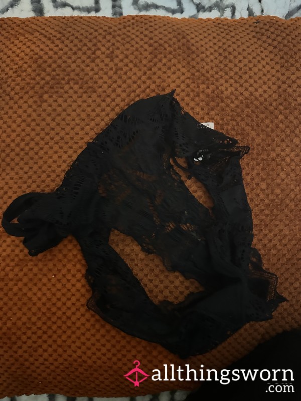 Black Lacy Panties.