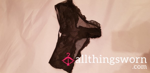 Black Lady Victoria Secret Panties