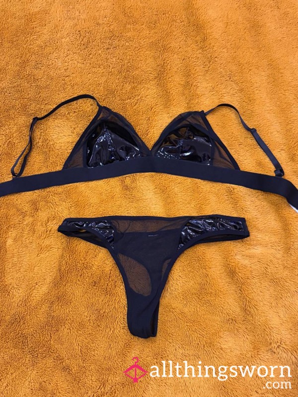BLACK LEATHER SET 🖤⛓️‍💥