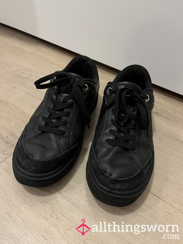 Black Leather Snickers (39)