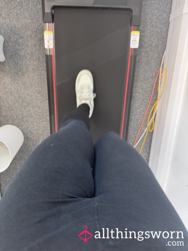 Black Leggings Well Worn Tight