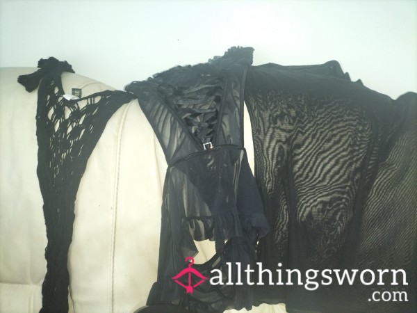 Black Lingerie Dress Pick One