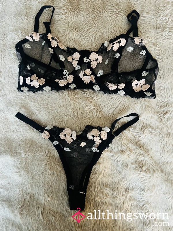 Black Lingerie Set