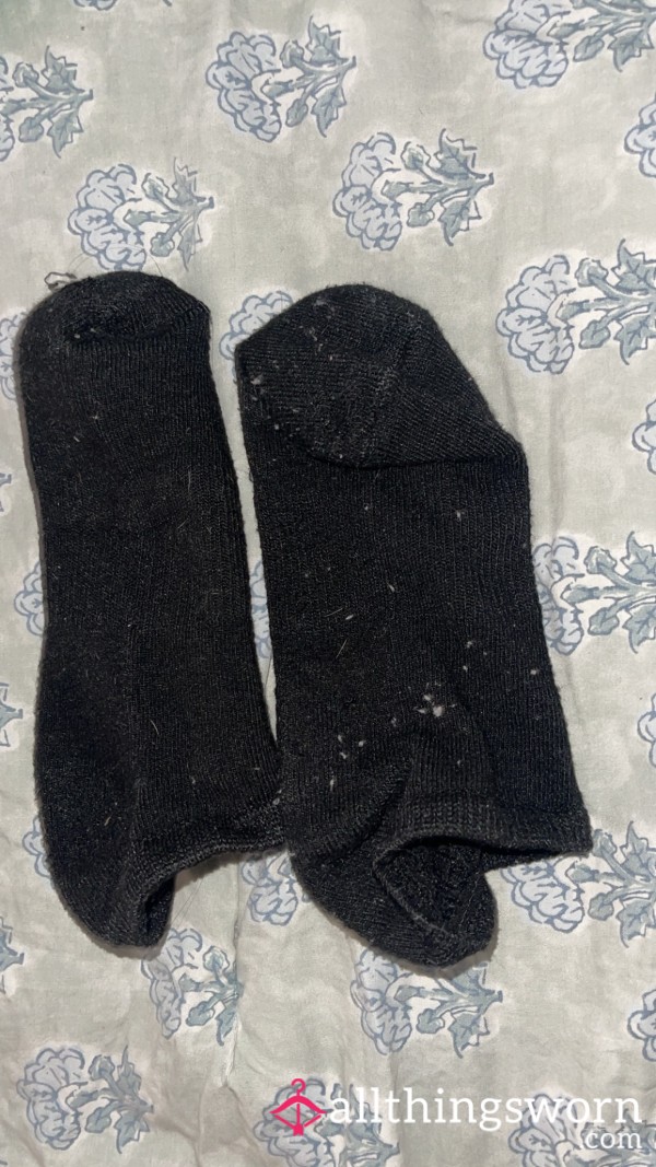 Black Linty Socks 🧦