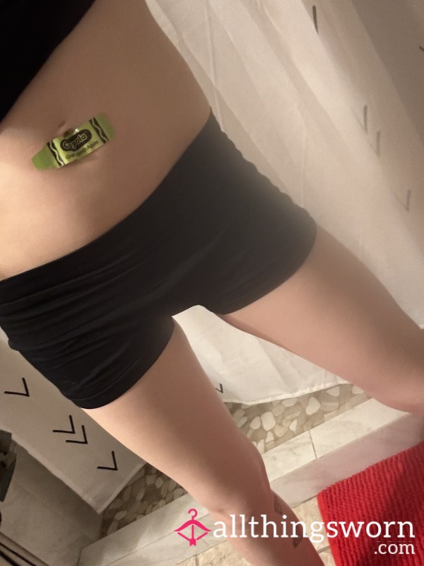 Black Little Boy Shorts