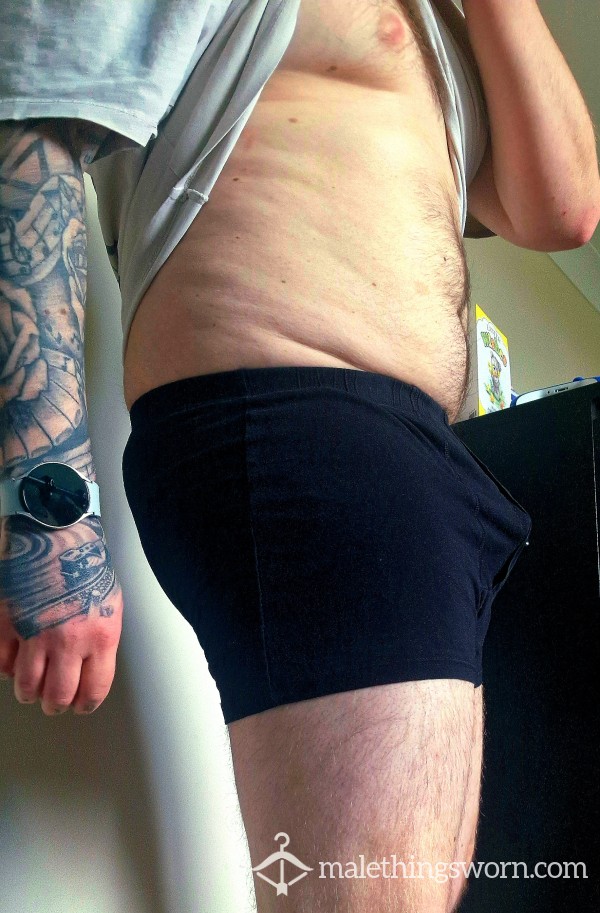 Black Loose Fitting Boxers